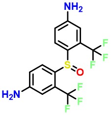 Benzenamine, 4,4'-sulfinylbis[3-(trifluoromethyl)-