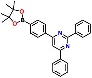 2,4-Diphenyl-6-(4-(4,4,5,5-tetramethyl-1,3,2-dioxaborolan-2-yl)phenyl)pyrimidine