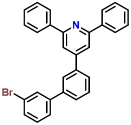 4-(3'-bromo-[1,1'-biphenyl]-3-yl)-2,6-diphenylpyridine