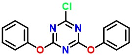 2,4-Diphenoxy-6-chloro-1,3,5-triazine