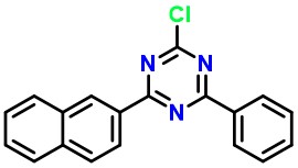 2-Chloro-4-(naphthalen-2-yl)-6-phenyl-1,3,5-triazine