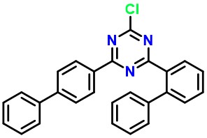 2-([1,1'-biphenyl]-2-yl)-4-([1,1'-biphenyl]-4-yl)-6-chloro-1,3,5-triazine