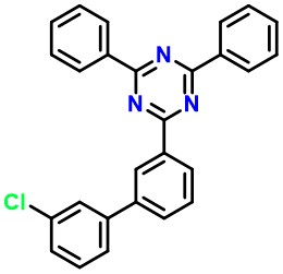 2-(3'-Chloro[1,1'-biphenyl]-3-yl)-4,6-diphenyl-1,3,5-triazine