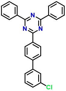 2-(3'-Chloro[1,1'-biphenyl]-4-yl)-4,6-diphenyl-1,3,5-triazine