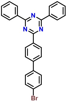 2-(4'-bromo[1,1'-biphenyl]-4-yl)-4,6-diphenyl-1,3,5-Triazine