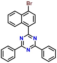 1,3,5-Triazine, 2-(4-bromo-1-naphthalenyl)-4,6-diphenyl