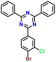 1,3,5-Triazine, 2-(4-bromo-3-chlorophenyl)-4,6-diphenyl