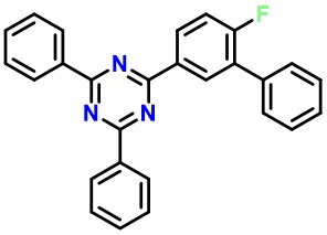 2-(6-Fluoro-[1,1'-biphenyl]-3-yl)-4,6-diphenyl-1,3,5-triazine