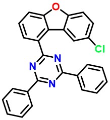 2-(8-chloro-1-dibenzofuranyl)-4,6-diphenyl-1,3,5-Triazine