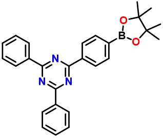 2,4-Diphenyl-6-[4-(4,4,5,5-tetramethyl-1,3,2-dioxaborolan-2-yl)phenyl]-1,3,5-triazine