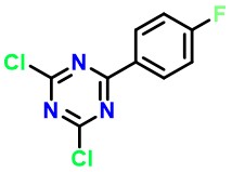2,4-Dichloro-6-(4-fluorophenyl)-1,3,5-triazine