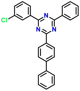 2-Biphenyl-4-yl-4-(3-chloro-phenyl)-6-phenyl-[1,3,5]triazine
