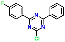 1,3,5-Triazine, 2-chloro-4-(4-fluorophenyl)-6-phenyl