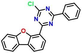 2-Chloro-4-dibenzofuran-4-yl-6-phenyl-[1,3,5]triazine