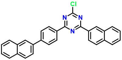 1,3,5-Triazine, 2-chloro-4-(2-naphthalenyl)-6-[4-(2-naphthalenyl)phenyl]