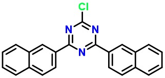 2-chloro-4,6-di(naphthalen-2-yl)-1,3,5-triazine