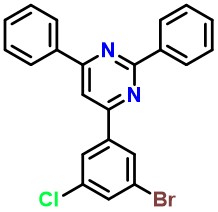 4-(3-bromo-5-chlorophenyl)-2,6-diphenylpyrimidine