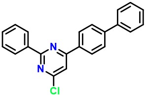 4-(biphenyl-4-yl)-6-chloro-2-phenylpyrimidine