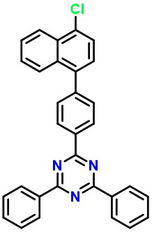 2-(4-(4-chloronaphthalen-1-yl)phenyl)-4,6-diphenyl-1,3,5-triazine