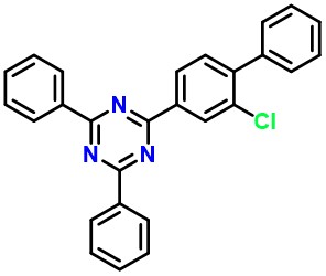 1,3,5-Triazine, 2-chloro-4-(1-dibenzofuranyl)-6-(1-naphthalenyl)