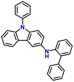 N-([1,1'-Biphenyl]-2-yl)-9-phenyl-9H-carbazol-3-amine