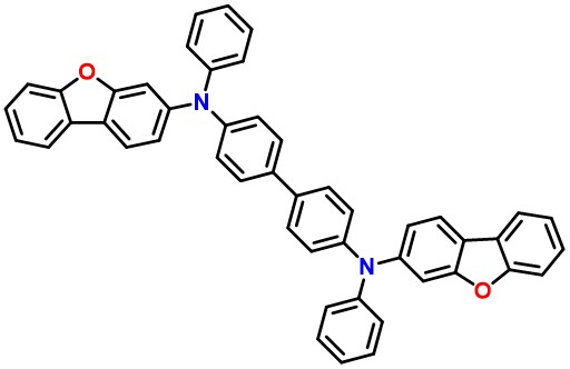 N4,N4'-bis(dibenzo[b,d]furan-3-yl)-N4,N4'-diphenyl-[1,1'-biphenyl]-4,4'-diamine