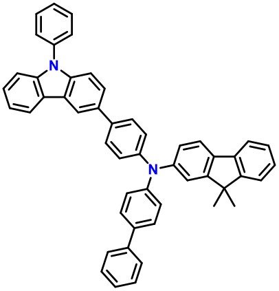 N-([1,1'-Biphenyl]-4-yl)-9,9-dimethyl-N-(4-(9-phenyl-9H-carbazol-3-yl)phenyl)-9H-fluoren-2-amine