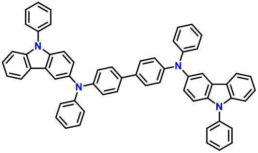 N4,N4'-Diphenyl-n4,n4'-bis(9-phenyl-9h-carbazol-3-yl)-[1,1'-biphenyl]-4,4'-diamine