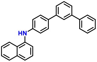 1-Naphthalenamine, N-[1,1':3',1''-terphenyl]-4-yl- (9CI)