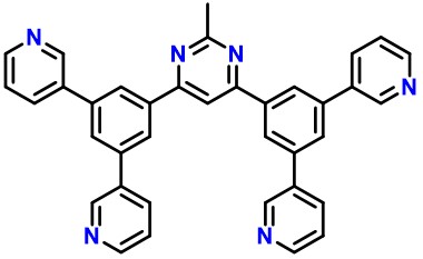 4,6-Bis(3,5-di(pyridin-3-yl)phenyl)-2-methylpyrimidine
