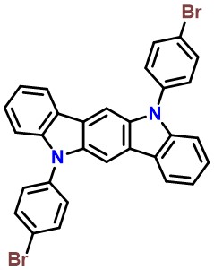 5,11-Di(4-bromophenyl)indolo[3,2-b]carbazole