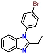 1H-Benzimidazole, 1-(4-bromophenyl)-2-ethyl