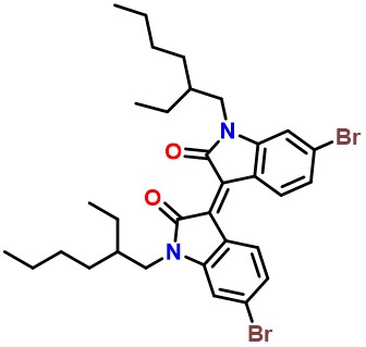 6,6'-Dibromo-1,1'-bis(2-ethylhexyl)-[3,3'-biindolinylidene]-2,2'-dione