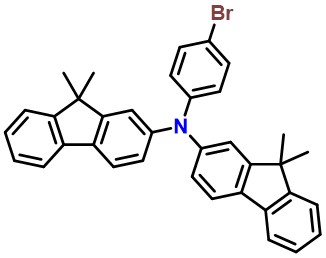 N-(4-Bromophenyl)-N-(9,9-dimethyl-9H-fluoren-2-yl)-9,9-dimethyl-9H-fluoren-2-amine