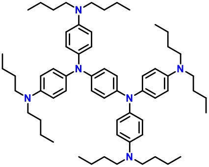 N,N,N',N'-Tetrakis[4-(dibutylamino)phenyl]benzene-1,4-diamine