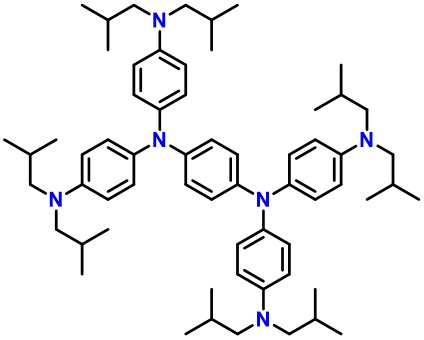 1,4-BenzenediaMine, N,N,N',N'-tetrakis[4-[bis(2-Methylpropyl)aMino]phenyl]