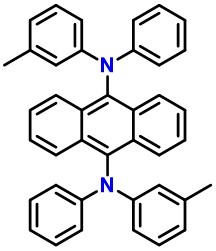 9,10-Bis[N-(m-tolyl)anilino]anthracene