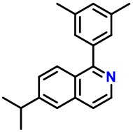 1-(3,5-dimethylphenyl)-6-(1-methylethyl)isoquinoline