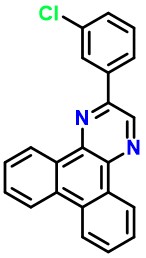 2-(3-chlorophenyl)dibenzo[f,h]quinoxaline