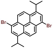 1,6-Diisopropyl-3,8-dibromopyrene
