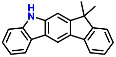 5,7-Dihydro-7,7-dimethyl-indeno[2,1-b]carbazole