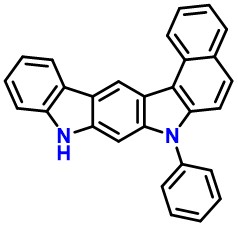 Benz[g]indolo[2,3-b]carbazole, 7,9-dihydro-7-phenyl