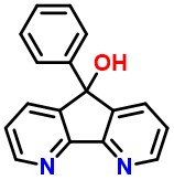 5H-Cyclopenta[2,1-b:3,4-b']dipyridin-5-ol, 5-phenyl-