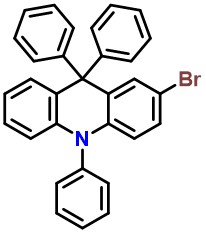 2-broMo-9,9,10-triphenyl-9,10-dihydroacridine