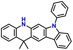5H-Indolo[3,2-b]acridine, 7,13-dihydro -13,13-dimethyl-7-phenyl