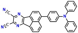 TPAAP 3-(4-(diphenylamino)phenyl)acenaphtho[1,2-b]pyrazine-8,9-dicarbonitrile