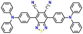 TPACNBz 4,7-bis(4-(diphenylamino)phenyl)benzo[c][1,2,5]thiadiazole-5,6-dicarbonitrile