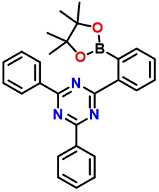 2,4-Diphenyl-6-(2-(4,4,5,5-tetramethyl-1,3,2-dioxaborolan-2-yl)phenyl)-1,3,5-triazine